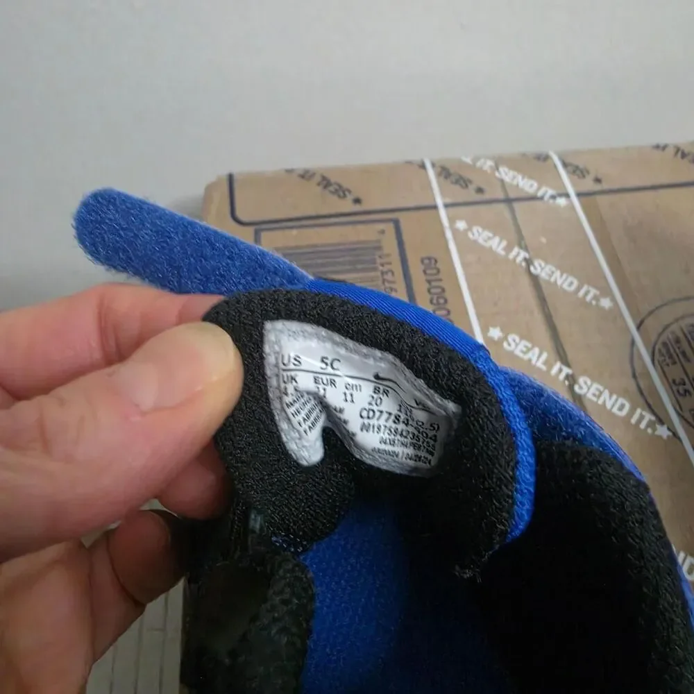 Nike Blue First-shoes-baby-shoes